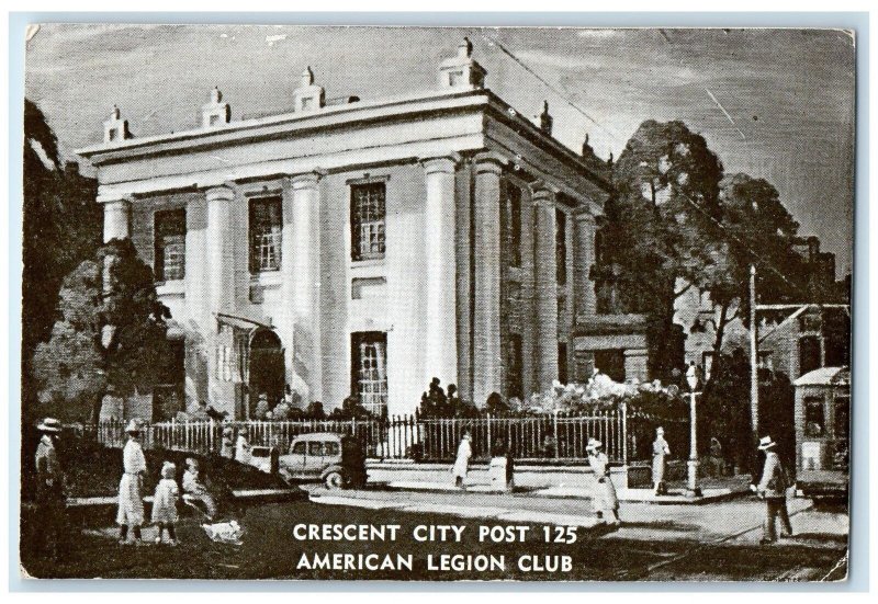 c1910's American Legion Home Exterior New Orleans Louisiana LA Unposted Postcard