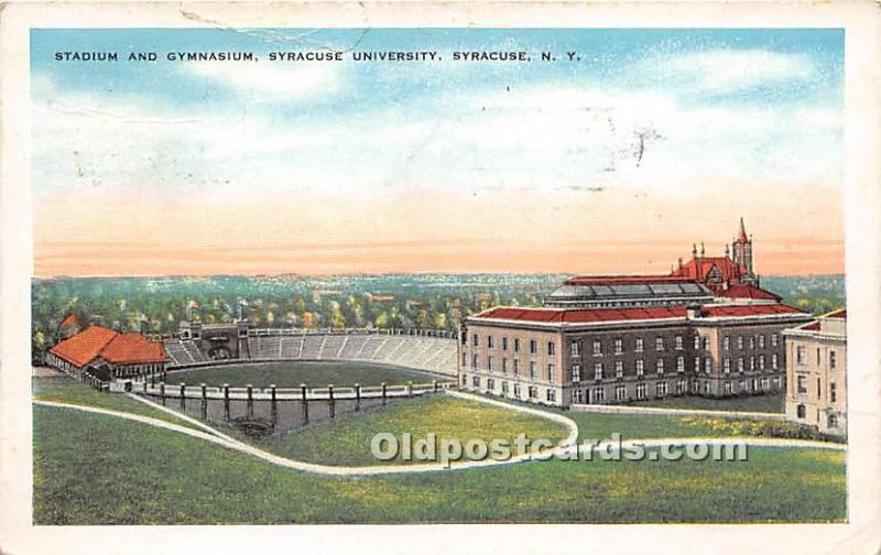 Stadium & Gymnasium, Syracuse University Syracuse, NY, USA Stadium 1934 small...