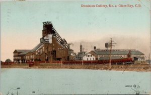 Dominion Colliery No 2 Glace Bay Cape Breton NS Nova Scotia c1914 Postcard H51