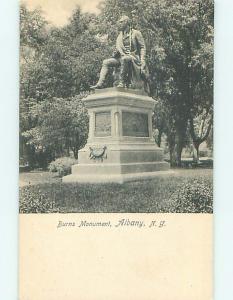 Unused Pre-1907 ROBERT BURNS MONUMENT Albany New York NY t3455