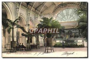 Belgie Belgium Spa Old Postcard Interior of Pouhou