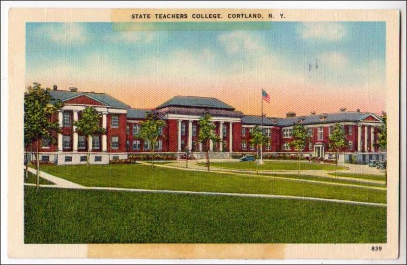 State Teachers College, Cortland NY