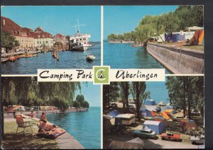 Germany Postcard - Views of Camping Park, Uberlingen  DD88