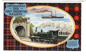 Loch Oich, Ship, Train Invergarry & Fort Augustus Railway Train