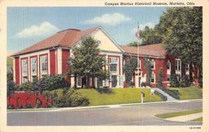 Marietta Ohio Campus Martius Historial Museum Antique Postcard J52368