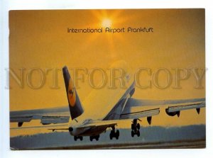 499842 Germany Frankfurt am Main airport plane taking off Skaryd advertising