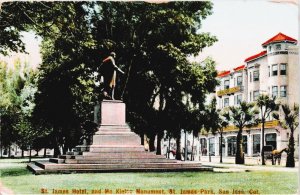 Cincinnati, Ohio - A view of the Lincoln Statue at Avondale - c1908