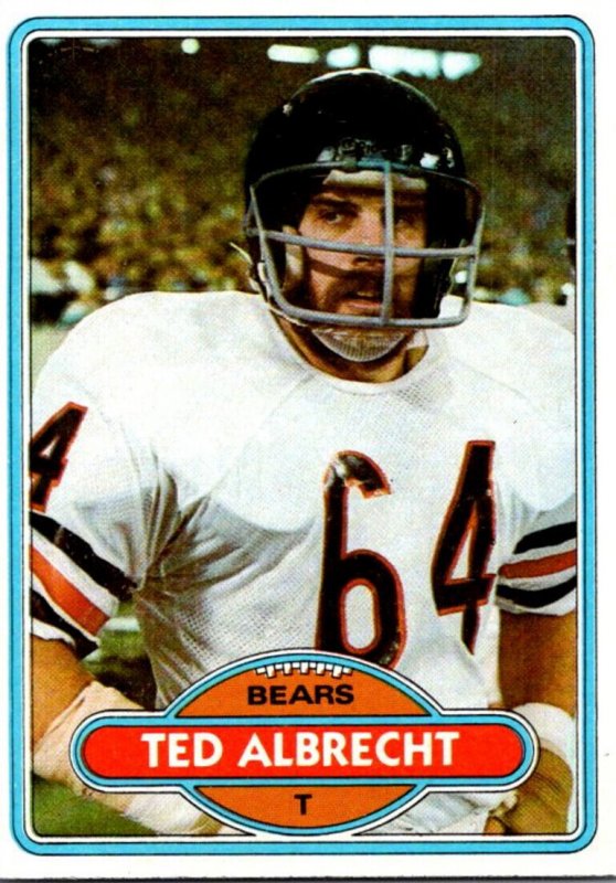 1980, Doug Plank, Autographed (JSA) TOPPS Football Card (Bears)