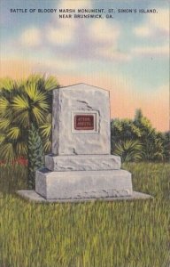 Battle Of Bloody Marsh Monument Saint Simons Island Brunswick Georgia