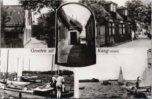 Netherlands Groeten Uit Kaag Vintage RPPC C140