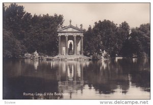 RP; Roma, Lago di Villa Borghese, Lazio, Italy, 00-10s