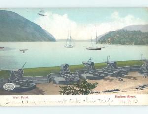 Pre-1907 RIVER SCENE West Point New York NY A1213