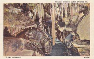 Princess Column Luray Caverns Virginia
