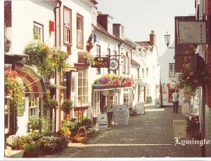 UK, Quay Street, Lymington, used Postcard