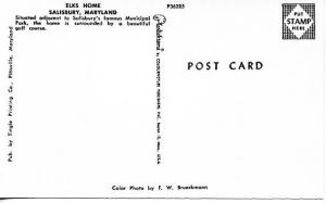 MD - Salisbury. Elks Home