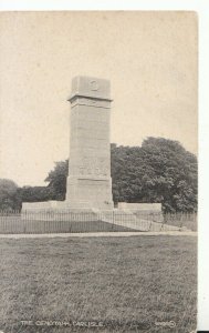 Cumbria Postcard - The Cenotaph - Carlisle - Ref TZ909