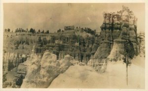 Utah Bryce Canyon 1920s Postcard 1920s RPPC real photo 22-8061