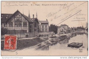 France Troyes Rive gauche du Canal de la Haute-Seine 1907