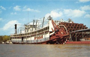 Sprague Sternwheeler River Steamship Ferry Boat Ship 