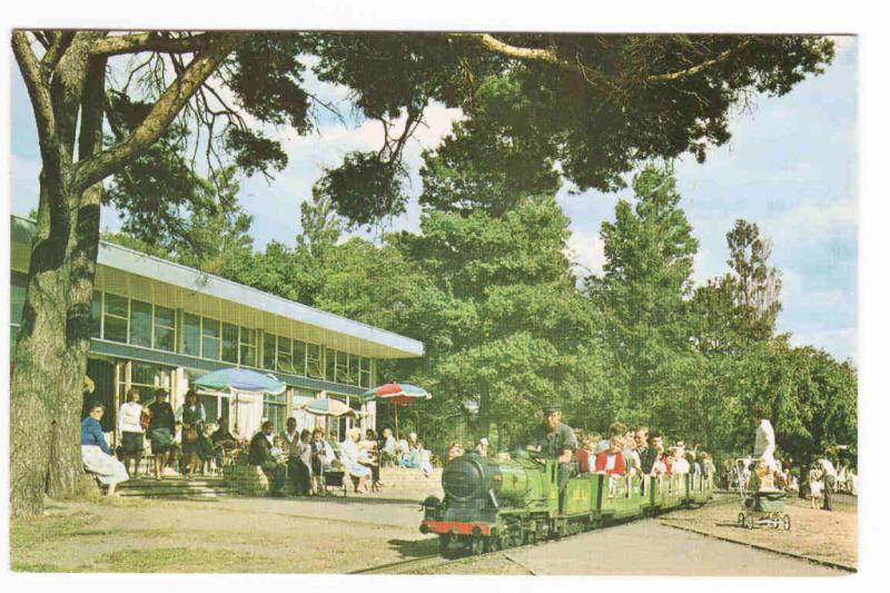 Model Railway Railroad Poole Park Dorset United Kingdom postcard