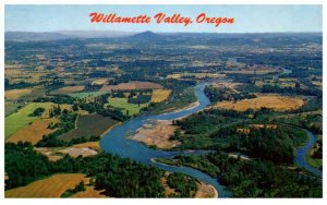 WILLAMETTE VALLEY,NEAR EUGENE,OREGON.VTG POSTCARD*P85 