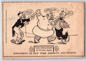 Opper Postcard The Hooligans In Trouble Again American Journal Examiner c1905