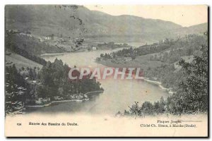 Old Postcard Entree Basins of Doubs