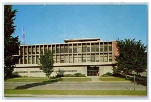 c1920's Communication Center View State University Of Iowa City Iowa IA Postcard