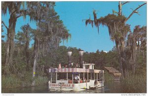 Congo Belle II Florida's Only Glass Bottom River Boat, FLORIDA, PU-1951