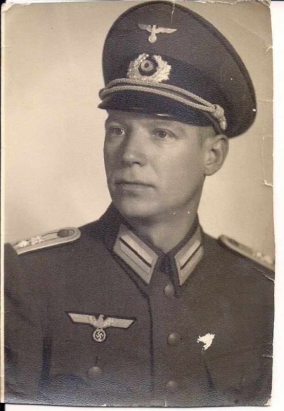 RPPC WWII German Soldier Portrait, Uniform, Insignia, Wehrmacht, Germany