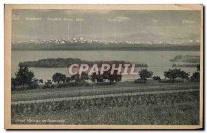 Old Postcard Insel Mainau im Bodensee