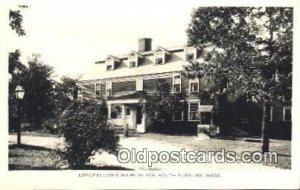 Longfellow's Wayside Inn South Sudbury, Mass. USA Author & Poets Unused 