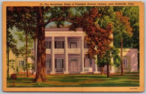 Vtg Nashville Tennessee TN Hermitage Home of Andrew Jackson 1930s View Postcard