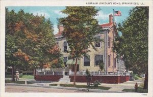 Illinois Springfield Abraham Lincolns Home 1925