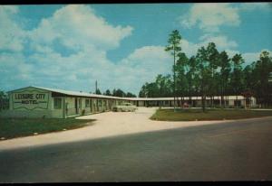 Homestead FL Leisure City Motel US 1 Dexter Vintage Postcard B02