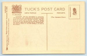 LONDON, ENGLAND Street Scene ALDWYCH Gaiety Theatre 1910s Embossed Tuck Postcard