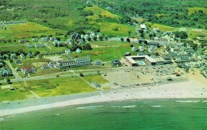 York Beach ME Aerial View of Short Sands Beach Postcard