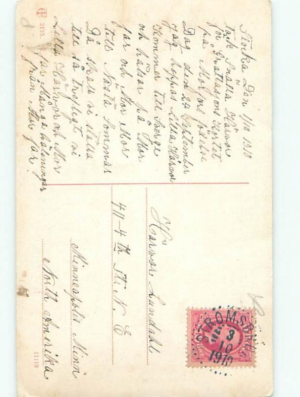 Divided-Back BOAT SCENE Great Nautical Postcard AB0312