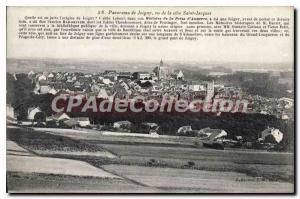 Old Postcard Joigny Panorama view of the Saint Jacques rating