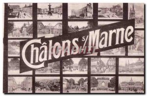 Old Postcard Chalons Sur Marne