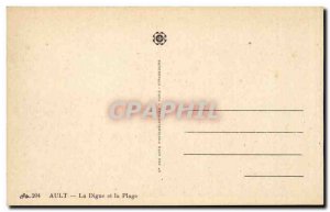 Ault - La Digue The Beach - Old Postcard