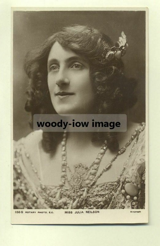 su0138 - Stage Actress - Julia Neilson - postcard 