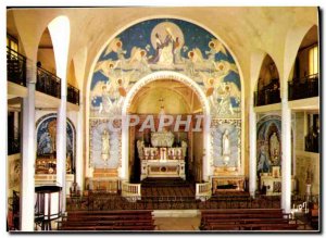 Postcard Modern Chapel Of The Miraculous Medal Chapel Interior