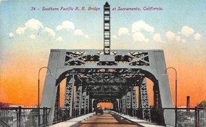 Southern Pacific R. R. Bridge Sacramento CA