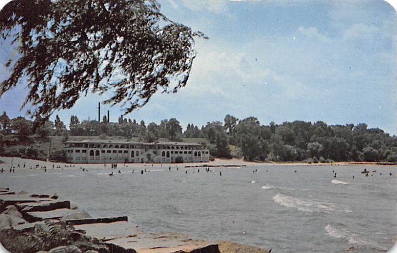 Edgewater Park Beach Cleveland, Ohio OH