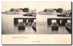Stereoscopic Card - The Port of Bayonne - Old Postcard