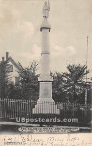 Soldiers' and Sailors' Monument - Monticello, New York