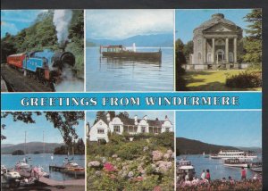 Cumbria Postcard - Greetings From Windermere  RR1053