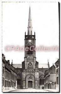 Postcard Old Quesnoy-sur-De?le Eglise St Michel
