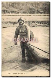 Old Postcard Fishing Fisherman odds